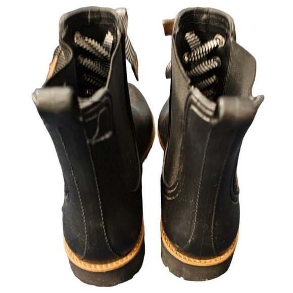 Bernardo Woman's‎ Black Ankle Lace Up Boots Size 7 - Picture 3 of 8